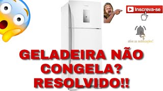 GELADEIRA ELETROLUX TF51 NÃO CONGELA SÓ ESFRIA VEJA O QUE PODE SER [upl. by Groveman]