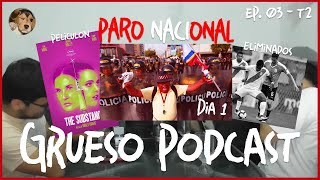 DÍA 1 DEL PARO NACIONAL ¿PERÚ ELIMINADO  GRUESO PODCAST EP03 T2 [upl. by Averil]