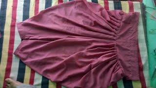 How to make dhoti cut salwar in hindi [upl. by Eahsat]