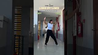 LIMB BY LIMB Pakito Pakito Dance Tutorial Mirrored Slowed shorts tikok [upl. by Amathist]