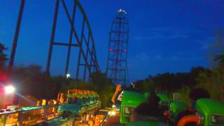 Kingda Ka  HD Back Seat POV  Six Flags Great Adventure  2016 [upl. by Enigroeg]