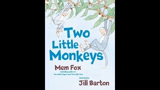 TWO LITTLE MONKEYS  Kids Stories Read Aloud [upl. by Jarrod]