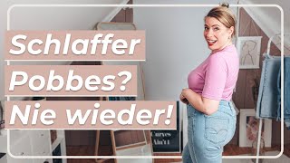 Schlaffer Pobbes 👀 Nie wieder mit DIESEN Tipps für den perfekten Po [upl. by Anderer]