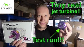 Unboxing And Testing The Xicoy X45 Tiny Turbine Jet In Action  Watch Now [upl. by Toiboid]