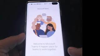 install Microsoft Teams on Mobile devices [upl. by Kashden]