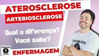 ARTERIOSCLEROSE ou ATEROSCLEROSE  Eis a questão Será que tem diferença ou é a mesma coisa [upl. by Lodhia]