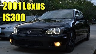 2001 Lexus IS300 Restoration APEXi Exhaust  Takeoff Clips 9th [upl. by Htirehc]