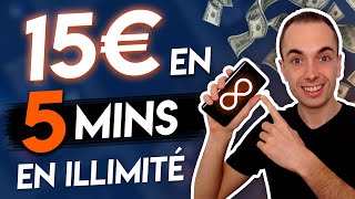 GAGNER DE L’ARGENT 15€ EN 5 MINUTES AVEC CETTE APPLICATION GRATUITE ARGENT FACILE [upl. by Othe]