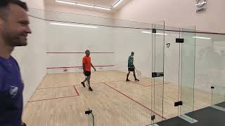 P2 Ad Heskes v George Kousseff 65 World Squash Masters August 20 2024 [upl. by Jenelle]