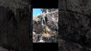 Claro q un boulder puede ser más difícil q una vía 🧗‍♂️escalada [upl. by Ibbed]