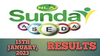 NLA ASEDA LOTTO RESULTSWinampMac [upl. by Ailahk]