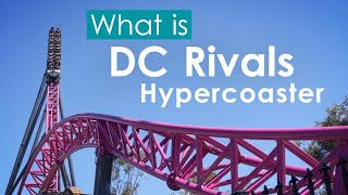 What is DC Rivals Hypercoaster  Warner Bros Movie World [upl. by Eanod]