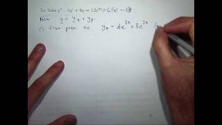 Nonhomogeneous 2ndorder differential equations [upl. by Babcock]