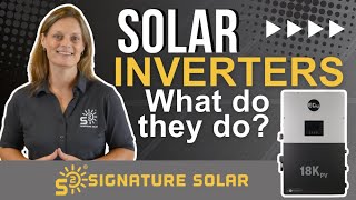 Solar Inverters Explained What Does a Solar Inverter Do and How They Work to Power Your Home [upl. by Ebert]