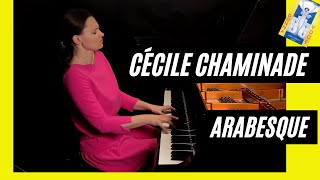 Ep 66 Cecile Chaminade Arabesque No1 op 61 Anna Shelest piano [upl. by Leak512]