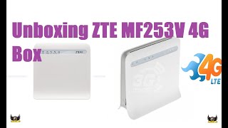 Unboxing ZTE MF253V 4G Box [upl. by Valaria]