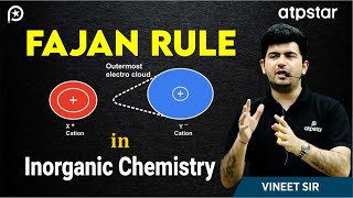 Fajan rule in Inorganic chemistry  Chemical Bonding  Class 11  ATP STAR  IIT JEE amp NEET [upl. by Goran285]