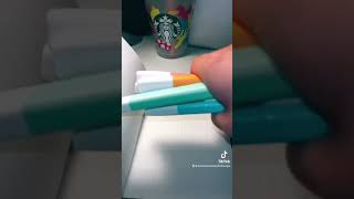 Stablio swing cool highlighters review with mini bullet journal ￼shorts viral blowup 😝 [upl. by Gaivn]