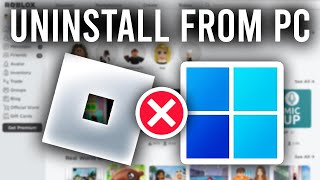 How To Uninstall Roblox From PC  Full Guide [upl. by Fronniah]