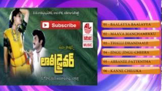 Lorry DriverAudio Songs JukeboxBalakrishnaVijayashantiChakravarthyB Gopal [upl. by Enelyam]