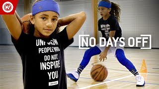 9YearOld Wants To Be The FIRST Female NBA Player [upl. by Nashoma]