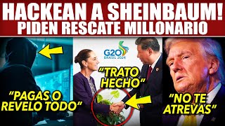 URGENTE ROBAN DATOS A CLAUDIA ¡LA SOBORNAN SHEINBAUM ACORRALA A TRUMP quotO LE BAJAS O LE BAJASquot SHOK [upl. by Jephthah]