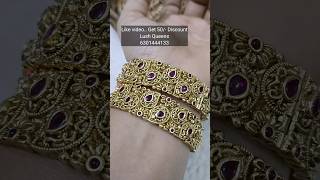 Bangles  openable kada  One gram gold bangles online shopping  Lush Queens  Jewellery [upl. by Aiela]