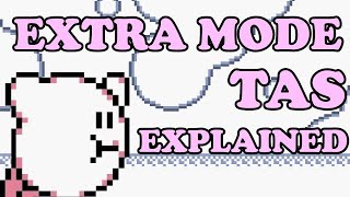 COMMENTATED TAS Kirbys Dream Land Extra Mode Speedrun in 84554 [upl. by Yardley]