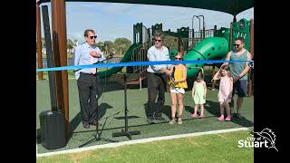 Poppleton Creek Playground Ribbon Cutting [upl. by Redna]