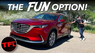 Too Expensive The New 2022 Mazda CX9 Is The Closest Thing To A 3 Row Sports Car You Can Buy [upl. by Aro]