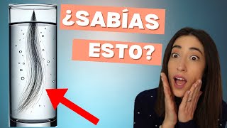 ¿Cuál es la POROSIDAD de tu CABELLO ¡Haz esta prueba con un VASO [upl. by Arjan]