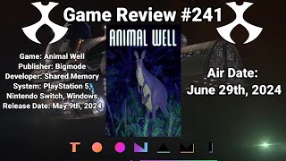 Toonami Game Review 241 Animal Well [upl. by Ahsenor810]