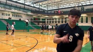 CA vs Ridgewood VarsityJV Boys Volleyball [upl. by Brew]