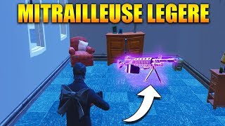 ON TEST LA NOUVELLE MITRAILLEUSE LEGERE sur FORTNITE BATTLE ROYALE [upl. by Ojybbob]