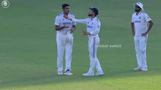 Virat Kohli helped Ravichandran Ashwin due to which Ashwin got 1st wicket of Zakir Hasan [upl. by Ahsonek]