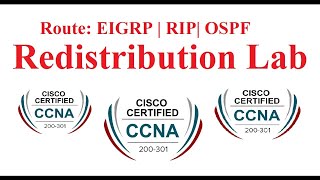 RIP Redistribution amp EIGRP Configuration and Best Practices  Networking Tutorial [upl. by Hannavas]