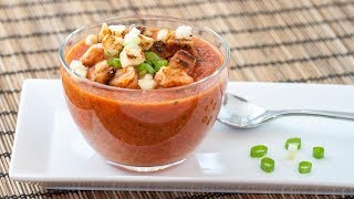 How to Make Gazpacho  Gazpacho Andaluz Recipe [upl. by Marola]