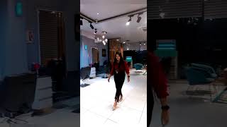 Pretty girl walk like this ❤️‍🔥😍 love roohi walk music viral [upl. by Aural458]