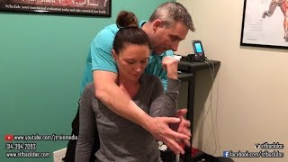 Chiropractic Adjustment on a Recent Car Accident Patient by Missouri Chiropractor [upl. by Bondy531]