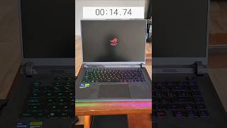 ASUS ROG STRIX G16 RTX 4050 32GB RAM Boot Time asusrog gaming laptop startup [upl. by Tuttle]