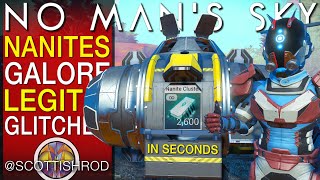 Nanite Farming Guide  Legit amp Glitched  No Mans Sky Update 2024  NMS Scottish Rod [upl. by Sansone668]