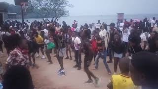 Coco Beach 2024 Entebbe Uganda Beach fun ending in an African Dance Party at Lake Victoria Wakanda [upl. by Azilem]