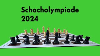 Schacholympiade 2024 Runde 5 WGM Heinemann Josefine  WFM Cramling Bellon Anna [upl. by Enid]