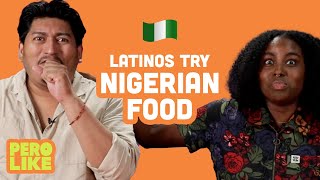 Latinos Try Nigerian Food [upl. by Rozanna877]