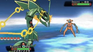 Pokemon Omega Ruby and Alpha Sapphire  Catching Deoxys [upl. by Vedetta559]