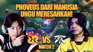 RRQ HOSHI VS FNOP MATCH 2  GILAK SERU BANGETT NI PERTANDINGAN ADU FIGHT [upl. by Dennison]