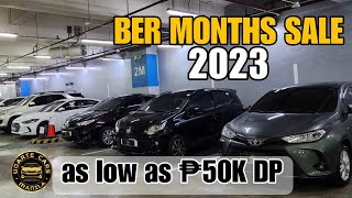 Second Hand Car Prices in Philippines  Ber Months Sale  Low Cashouts [upl. by Aihseuqal889]