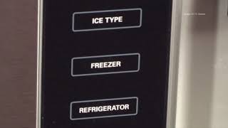 LG Refrigerators How To Change The Temperature Settings [upl. by Mullen]