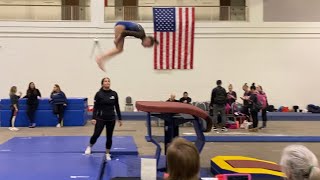 Yurchenko Vault Level 8 🥉9350 Windy City Invite [upl. by Ardeen]