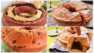 Ciambellone ZUPPA INGLESE impasto allalchermes  TUTTI A TAVOLA [upl. by Eittod266]